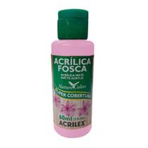 Tinta Acrílica Fosca 60ml Rosa 537 Acrilex