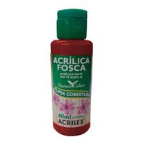 Tinta Acrílica Fosca 60ml Terra Queimada 514 Acrilex