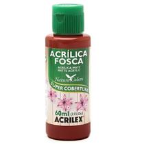 Tinta Acrílica Fosca 60ml Terra Queimada Ref 514 Acrilex