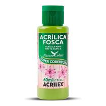 Tinta Acrílica Fosca 60ml Verde Pistache Ref 570 Acrilex Tinta Acrílica Fosca 60ml Verde Pistache Ref 570 Acrilex