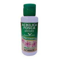 Tinta Acrílica Fosca Acrilex Lavanda 60ml - 587