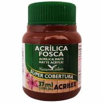 Tinta Acrílica Fosca Acrilex Marrom Escuro 37ML