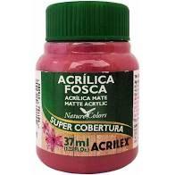 Tinta acrílica fosca Acrilex rosa ciclame 581 37ml