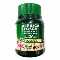 Tinta Acrílica Fosca Acrilex Verde Esmeralda 37ML