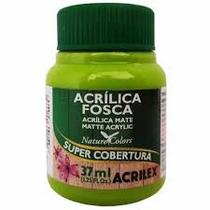 Tinta acrilica fosca Acrilex verde maça 802 37ml Tinta acrilica fosca Acrilex verde maça 802 37ml
