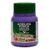 Tinta acrílica fosca Acrilex violeta 516 37ml Tinta acrílica fosca Acrilex violeta 516 37ml