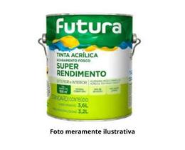 Tinta Acrílica Fosca Branca Super Rendimento 3,6L FUTURA