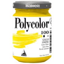 Tinta Acrílica Fosca Maimeri Polycolor 140ml Lemon Yellow