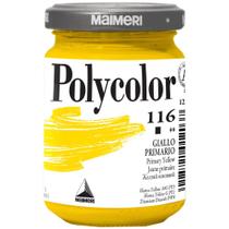 Tinta Acrílica Fosca Maimeri Polycolor 140ml Primary Yellow