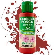 Tinta Acrílica Fosca Nature Colors 60ml - Acrilex 506-ceramica Tinta Acrílica Fosca Nature Colors 60ml - Acrilex 506-ceramica