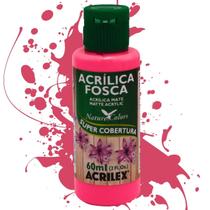 Tinta Acrílica Fosca Nature Colors 60ml - Acrilex 527-pink Tinta Acrílica Fosca Nature Colors 60ml - Acrilex 527-pink