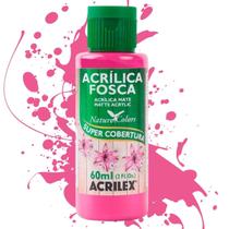 Tinta Acrílica Fosca Nature Colors 60ml - Acrilex 804-fuchsia Tinta Acrílica Fosca Nature Colors 60ml - Acrilex 804-fuchsia