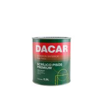 Tinta acrílica fosca Piso Premium Branco 900ml Dacar Tinta acrílica fosca Piso Premium Branco 900ml Dacar