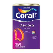 Tinta Acrílica Fosca Premium Coral Decora Matte 18L
