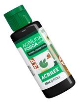 Tinta Acrílica Fosca PRETO 520 - 60ml - ACRILEX