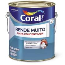 Tinta Acrílica Fosca Rende Muito Azul dos Andes 3,2 Litros - 5763977- CORAL