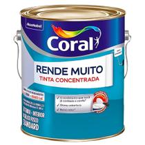 Tinta Acrílica Fosca Rende Muito Azul Profundo 3,2 Litros - 5763553 - CORAL Tinta Acrílica Fosca Rende Muito Azul Profundo 3,2 Litros - 5763553 - CORAL