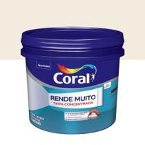 Tinta Acrílica Fosca Rende Muito Branco 15l - Coral Tinta Acrílica Fosca Rende Muito Branco 15l - Coral