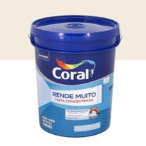 Tinta Acrílica Fosca Rende Muito Branco 20l - Coral Tinta Acrílica Fosca Rende Muito Branco 20l - Coral