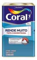 Tinta Acrílica Fosca Rende Muito Coral 18l Branca