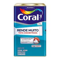 Tinta Acrílica Fosca Rende Muito Pérola 16 Litros - 5763584 - CORAL