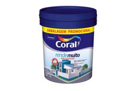 Tinta Acrílica Fosca Standard Rende Muito Branco 20 Litros - Coral