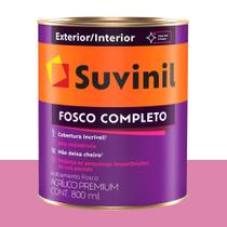 Tinta Acrílica Fosca Suvinil Pink 800 ml