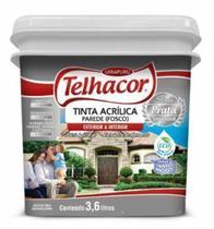 Tinta acrílica fosco série prata standard cores 3,6l