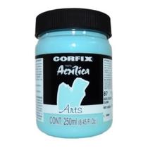 Tinta Acrílica G1 Arts 087 Azul Celeste Claro 250ml Corfix Tinta Acrílica G1 Arts 087 Azul Celeste Claro 250ml Corfix