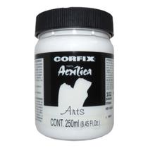 Tinta Acrílica G1 Arts 102 Branco Titânio 250ml Corfix Tinta Acrílica G1 Arts 102 Branco Titânio 250ml Corfix