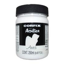 Tinta Acrílica G1 Arts 102 Branco Titânio 250ml Corfix Tinta Acrílica G1 Arts 102 Branco Titânio 250ml Corfix