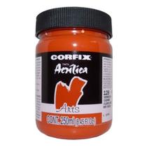 Tinta Acrílica G1 Arts 128 Vermelho Cádmio Claro 250ml Corfix