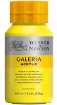 Tinta Acrílica Galeria 500ml Cadmium Yellow Pale Hue 114 W&n