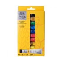 Tinta Acrílica Galeria Winsor & Newton 12ml com 10 Cores Tinta Acrílica Galeria Winsor & Newton 12ml com 10 Cores