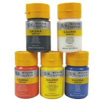Tinta Acrílica Galeria Winsor & Newton 250ml Cores Básicas