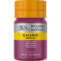 Tinta Acrílica Galeria Winsor Newton 250ml Permanent Magenta