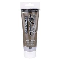 Tinta Acrílica Graduate 120ml Sombra Natura 247 Daler Rowney Tinta Acrílica Graduate 120ml Sombra Natura 247 Daler Rowney