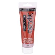 Tinta Acrílica Graduate 120ml Terra Siena Q 201 Daler Rowney Tinta Acrílica Graduate 120ml Terra Siena Q 201 Daler Rowney