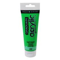 Tinta Acrílica Graduate 120ml Verde Folha 355 Daler Rowney