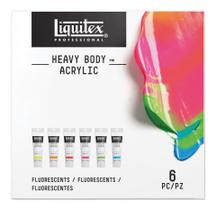 Tinta Acrílica Heavy Body 59ml 06 Cores Fluorescent