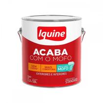 Tinta Acrilica Iquine Acaba Mofo Branco Neve 3,6L