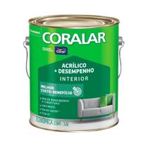 Tinta Acrílica LATEX CORALAR 3,6 Litros Areia - Código 674516 Tinta Acrílica LATEX CORALAR 3,6 Litros Areia - Código 674516