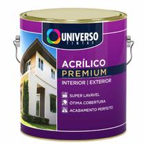 Tinta Acrilica Latex Fosco Premium Branco Gelo 3.6l Universo Tinta Acrilica Latex Fosco Premium Branco Gelo 3.6l Universo
