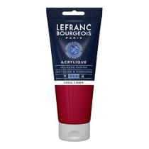 Tinta Acrílica Lefranc & Bourgeois 200ml 366 Carmine Red