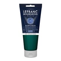 Tinta Acrilica Lefranc & Bourgeois 200ml 598 Phthalocyanine Green