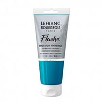 Tinta Acrílica Lefranc Bourgeois Flashe 80ml S1 050 Turquoise Blue