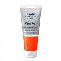 Tinta Acrílica Lefranc Bourgeois Flashe 80ml S1 201 Orange