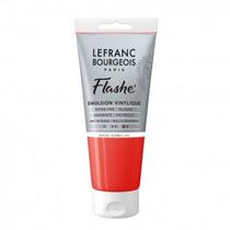 Tinta Acrílica Lefranc Bourgeois Flashe 80ml S1 393 Vermilion Red