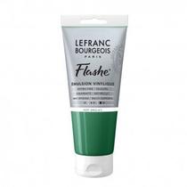 Tinta Acrílica Lefranc Bourgeois Flashe 80ml S1 504 Chrome Green