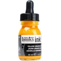 Tinta Acrílica Liquida Ink 30ml Yellow Orange Azo 414 - liquitex